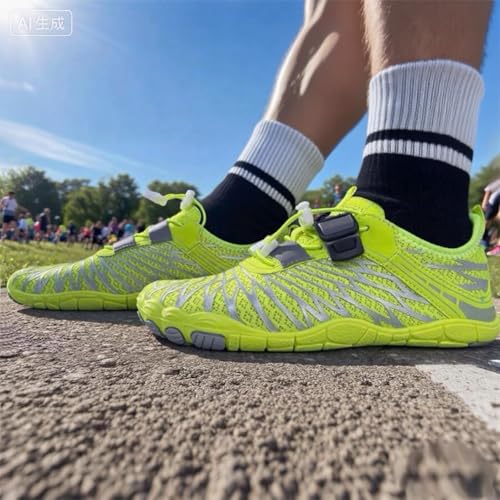 Image of Hike Barefoot Shoes for Women Men with Wide Toe Box, Healthy & Non-Slip Breathable Barefoot Water Shoes Beach Pool Aqua Swim Surf Hiking Walking Shoes