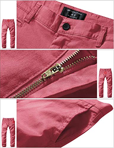 Image of Match Men's Regular Fit Comfort Stretch Casual Chino Pants