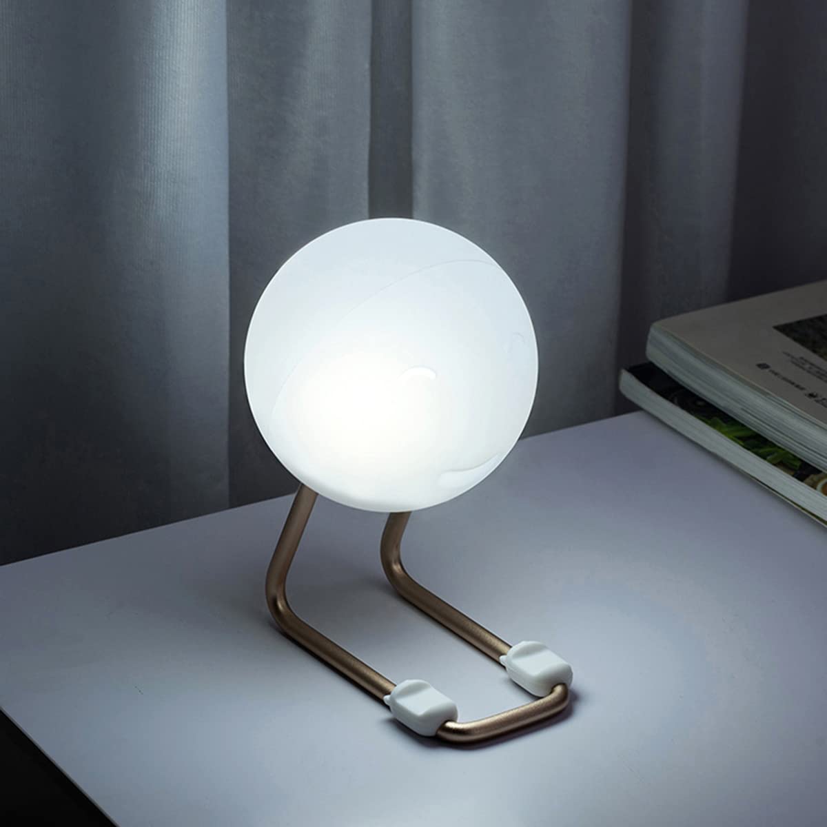 Luz De Noche LED Para Niños Luz De Noche De Bebé Regulable Silicona Con Interruptor Lámpara De Noche Para Dormitorio Carga USB Lámpara De Noche Portátil Lámpara De Escritorio