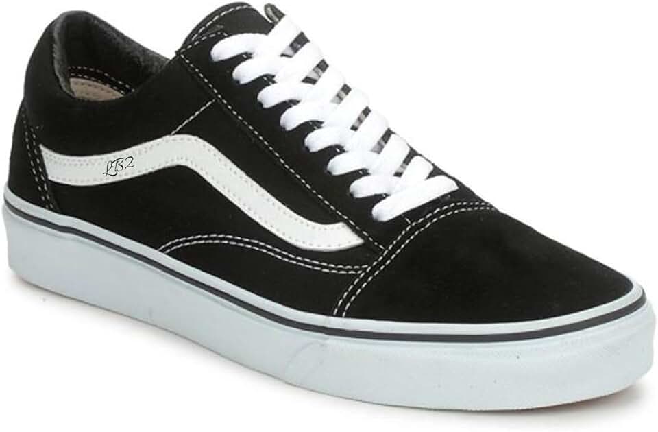 Tênis Old Skool Tradicional Unissex Preto/Branco
