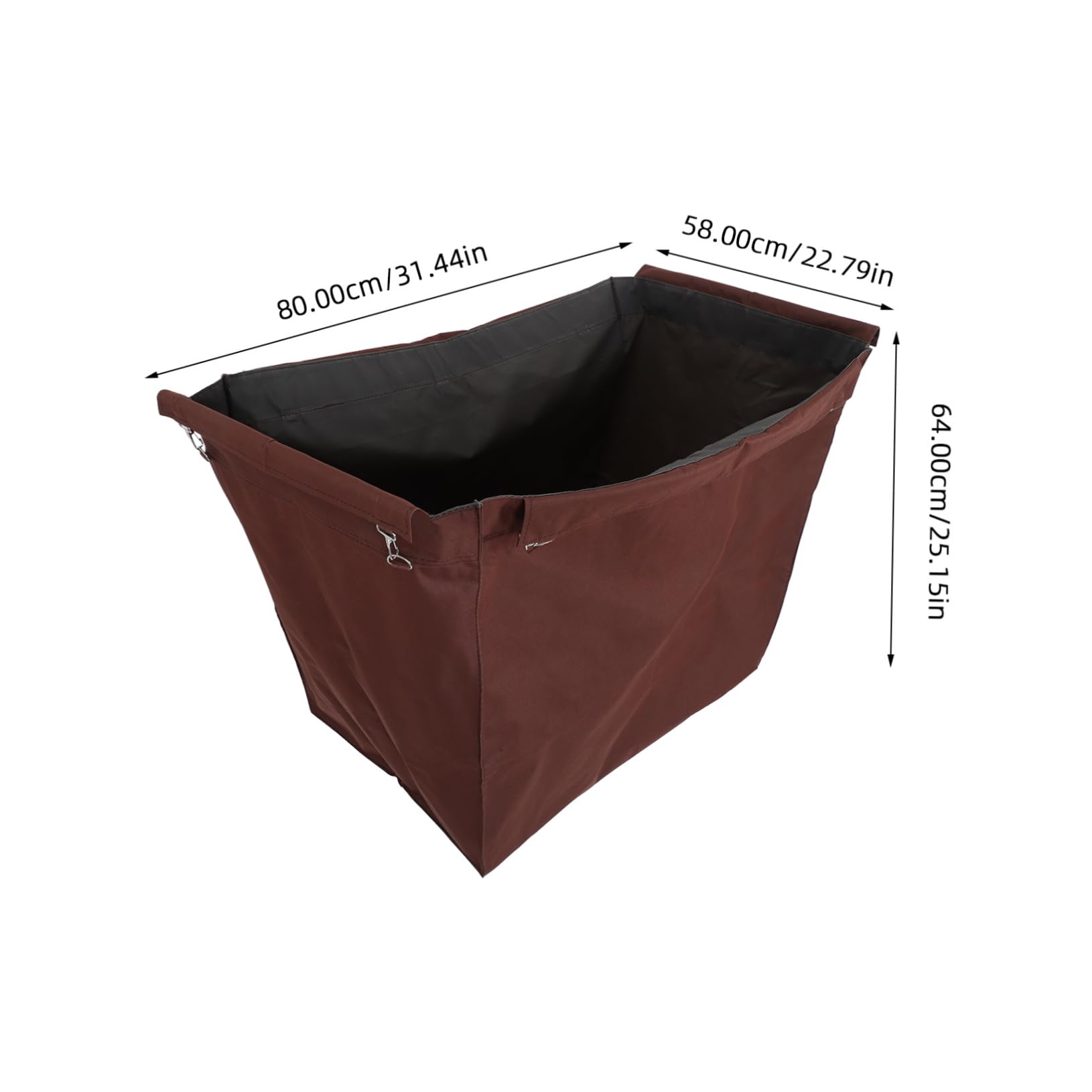 MUSISALY Oxford Linen Storage Bag Delicate Laundry Bag Washable Mesh Zipper Quilt Storage Laundry Cart Accessory