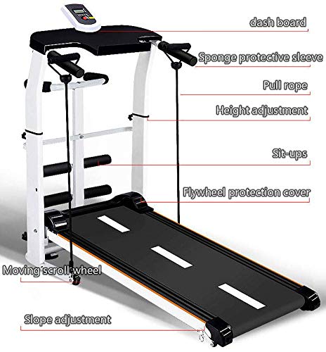 Caminadora plegable manual para uso doméstico con disco twist miniatura 6