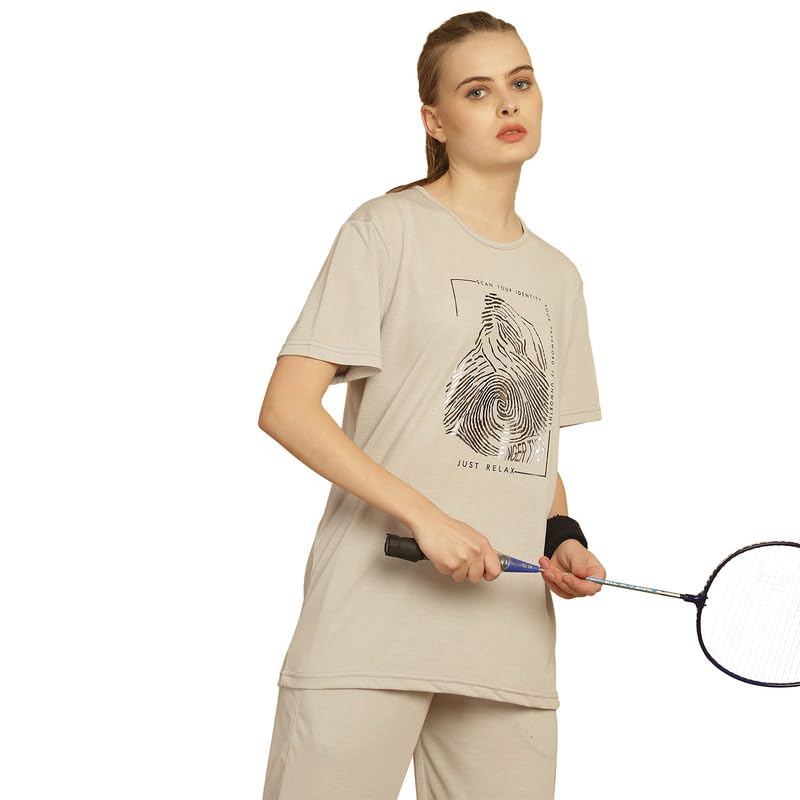 Image of Mack Jonney Cotton Printed CO-ORD Set Tracksuit for WOMEN