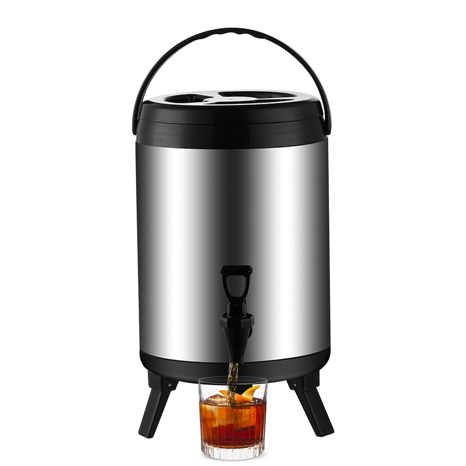 Distributore Bevande Fredde Forniture Sport E Per Cucina Da Campeggio | Distributore D'Acqua Portatile Isolato Per Campeggio Sport Lavoro All'Aperto Picnic Spiaggia Casa Feste Negozio Estivo