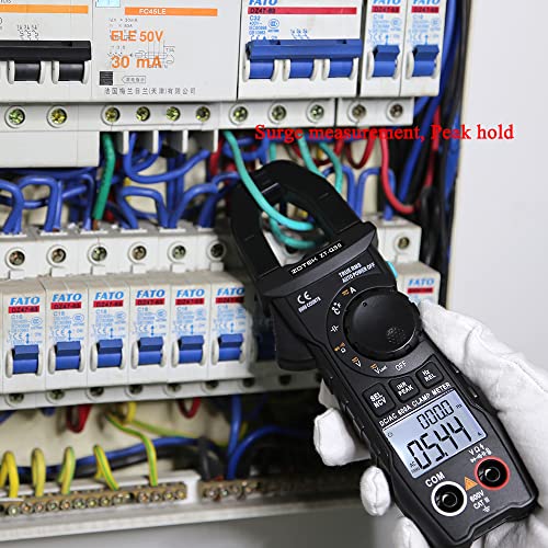 Clamp Meter Zotek Zt-Qs9,T-Rms 6000 Counts Multimeter Tester,Measuring Starting Current The Clamp Multimeter,Ac Dc Current,Voltage Up To 600A,600V Amp Meter,Voltage Tester,Voltmeter #TOP2