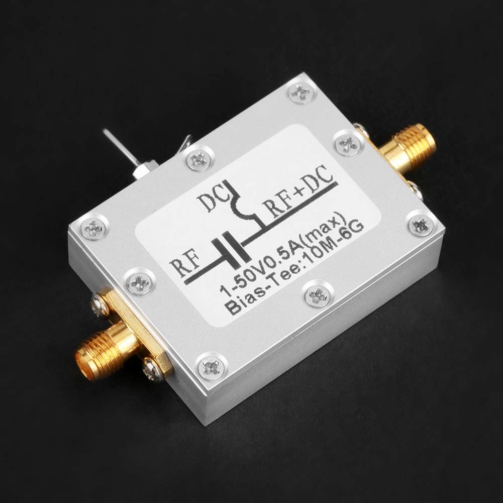Zetiling Bias T a Banda Larga, 10MHz-6GHz Modulo Amplificatore a Basso Rumore Frequenza coassiale a microonde a radiofrequenza