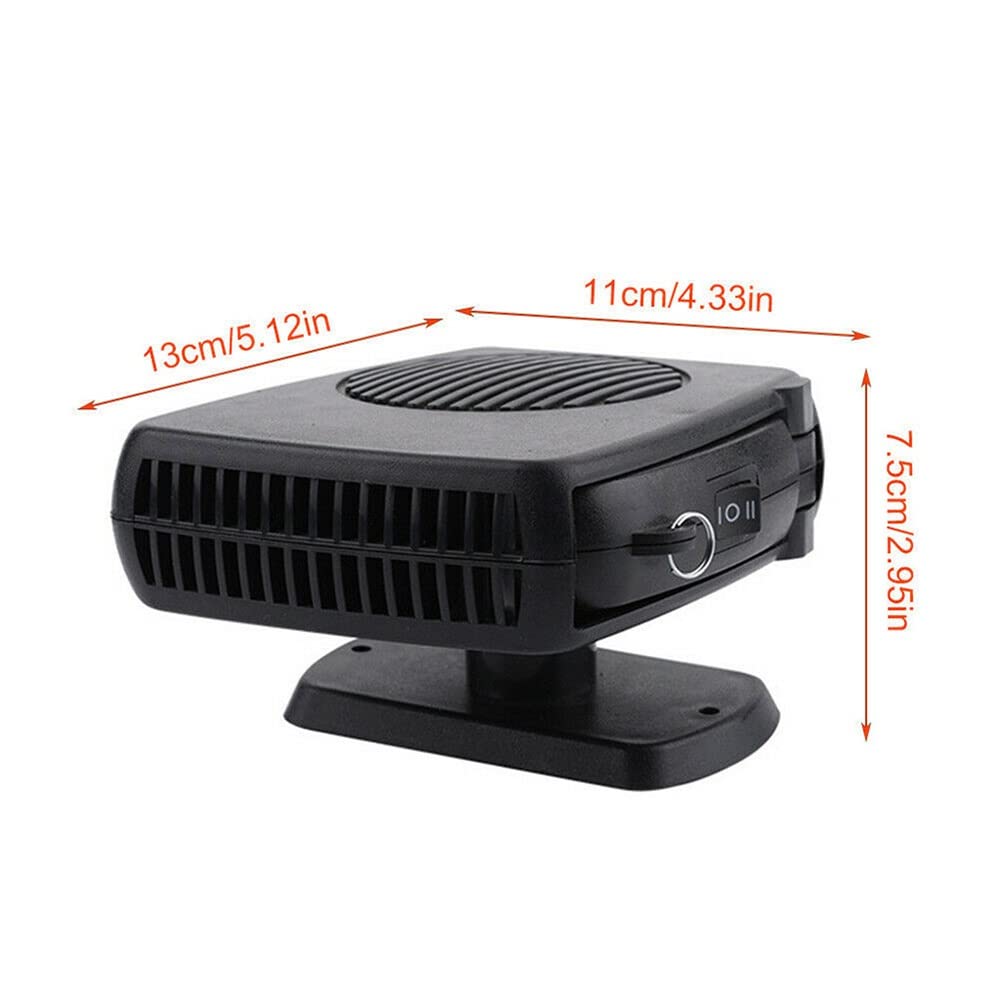 Auto Heater 12V 200W Elektrische Ontdooier Met Verstelbare Beugel - Dual Mode Verwarming Voor Winter