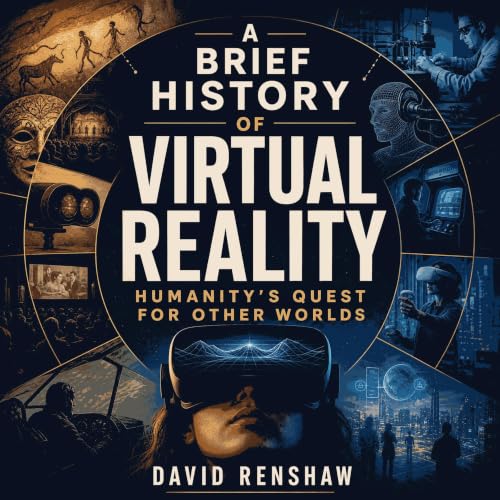 『A Brief History of Virtual Reality: Humanity's Quest for Other Worlds』のカバーアート