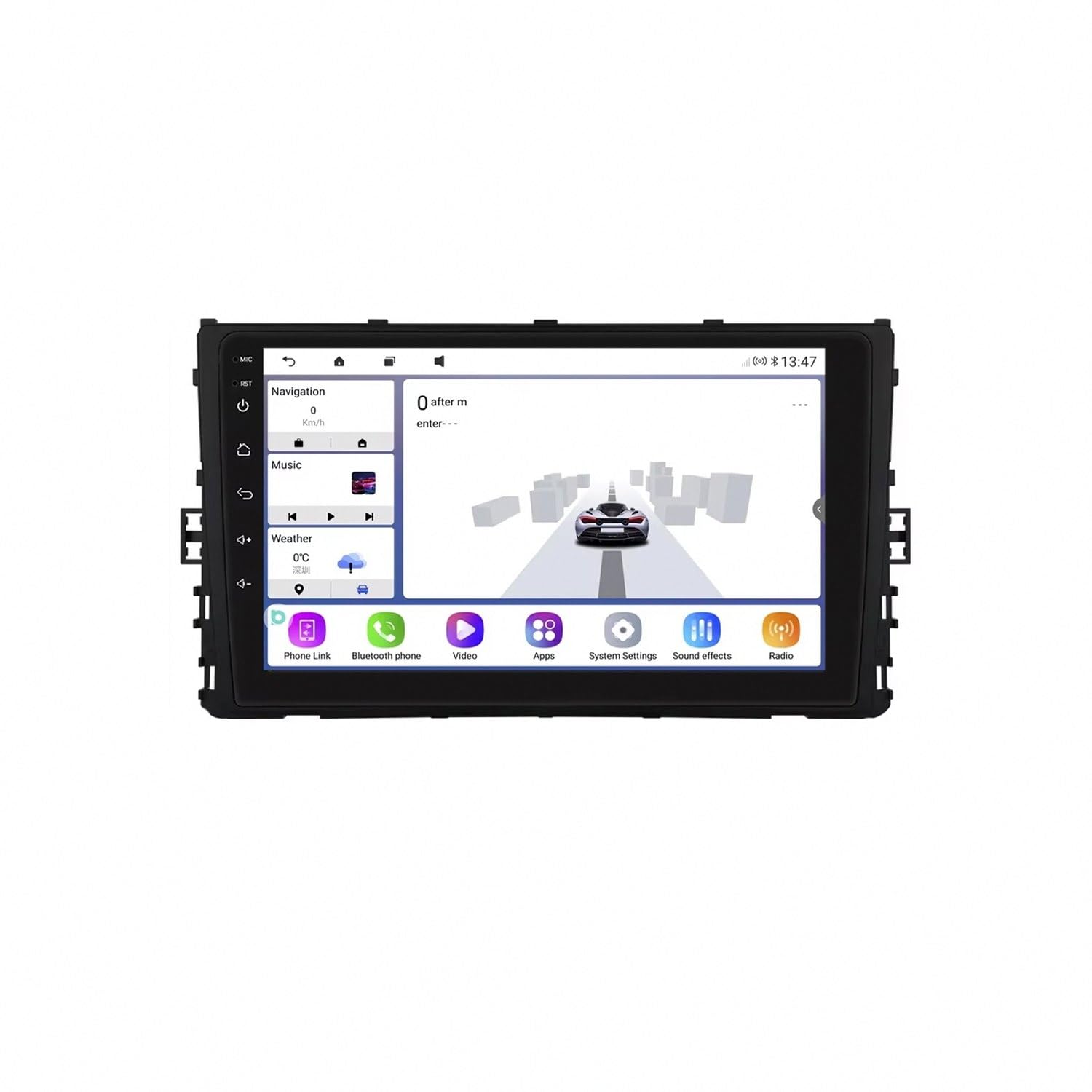 Estéreo de automóvil para VW Jetta y Polo con Mirror Link y mapas GPS 8