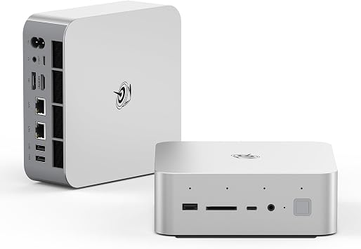 Beelink GTI15 Ultra Mini PC W11 Pro, Intel Core Ultra 9 285H16C/16T, up to 5.4GHz, 64G DDR5 1TB NVMe M.2 SSD, Mini Desktop Computer Triple Display Output WiFi7 + BT5.4 + Dual 10G LAN Gaming Mini PC