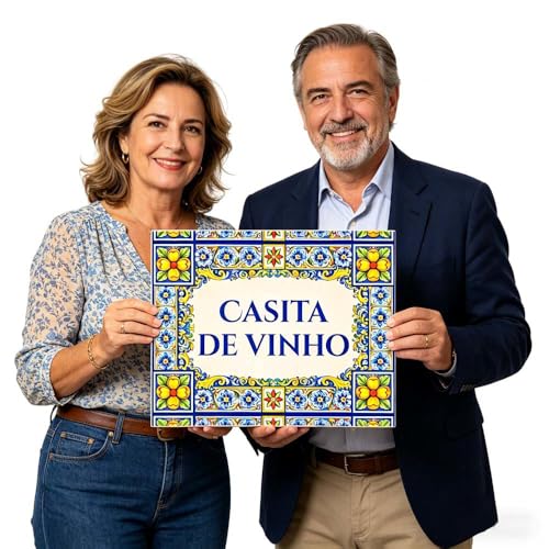 Plaque de bienvenue personnalisée en céramique comme cadeau de mariage unique