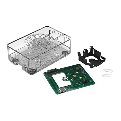 multicomp PRO Raspberry Pi 4 Case with Power Button (Clear)