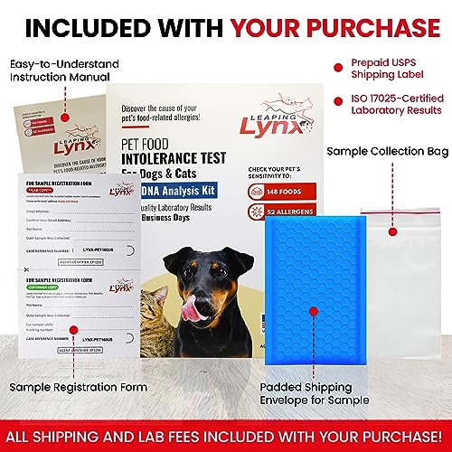 Vet-Recommended Pet Food Sensitivity & Intolerance Test Kit For Dogs ...