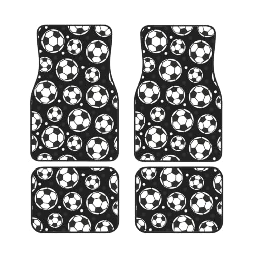 Alfombrillas de neopreno para coche con diseño de fútbol americano