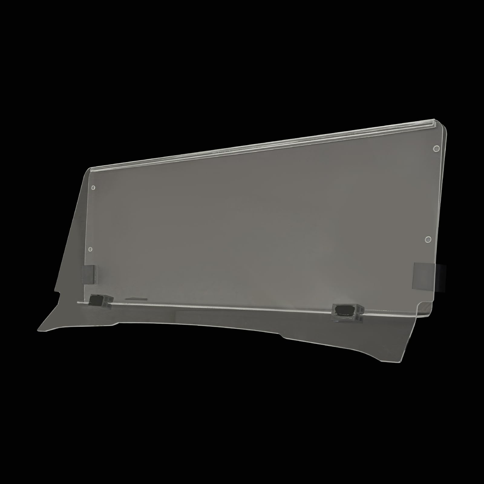 Parabrezza da golf per carrello da golf EZGO TXT dal 1995 al 2013, in pellicola acrilica trasparente, antiurto, antivento e pieghevole