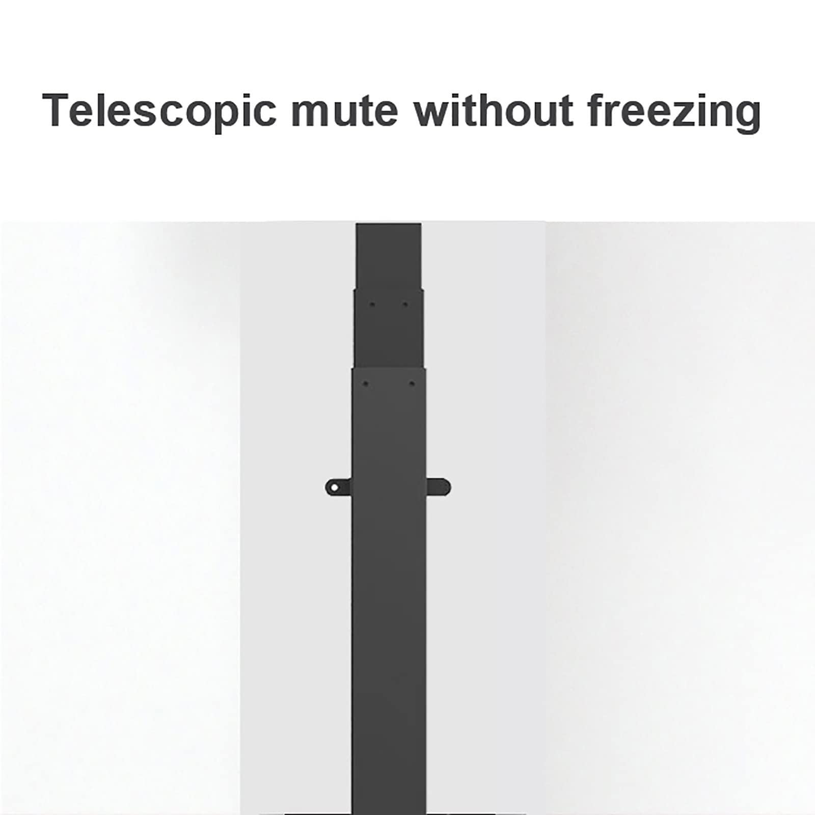 Uchwyt TV z silnikiem do telewizora - teleskopowy podnośnik elektryczny do telewizora z automatycznym podnoszeniem, pasuje do telewizorów Ultra Slim o prz(