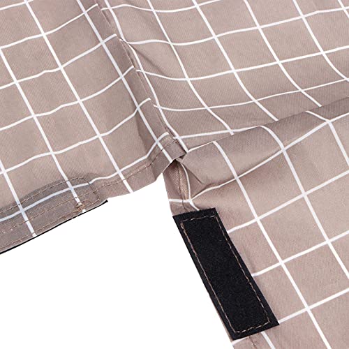 Atyhao Dog Cage Cover Durable AntiMosquito Dustproof Oxford Dog Cage Cover for Outdoor Pet Kennel, Fit for 24-42 inches Wire Dog Crate(S:24inches-lattice) - Image 2