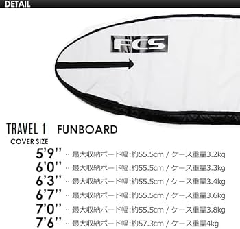 Amazon | FCS,エフシーエス,サーフボード,シングル,ハードケース