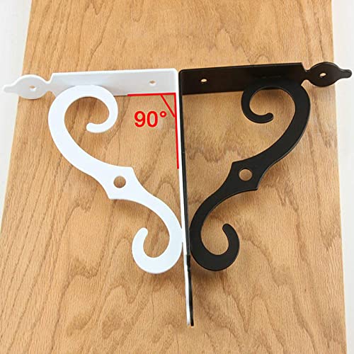 Supports d'étagère d'angle en L pour stabiliser vos tablettes murales qui penchent - 7