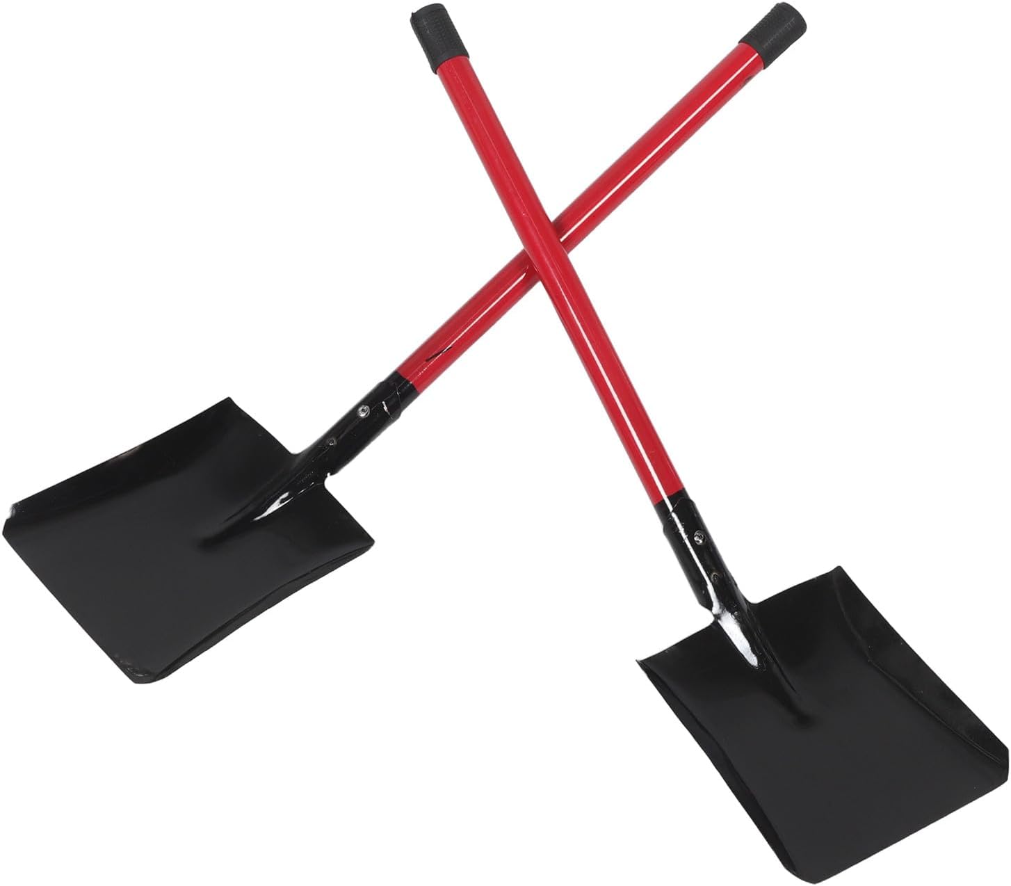 2pcs Fireplace Ash Shovel with Long Handle, Lightweight Metal Coal and Ash Scoop for Stove, BBQ, Garden, Portable Fireplace Cleaning Tool for Indoor and Outdoor Use