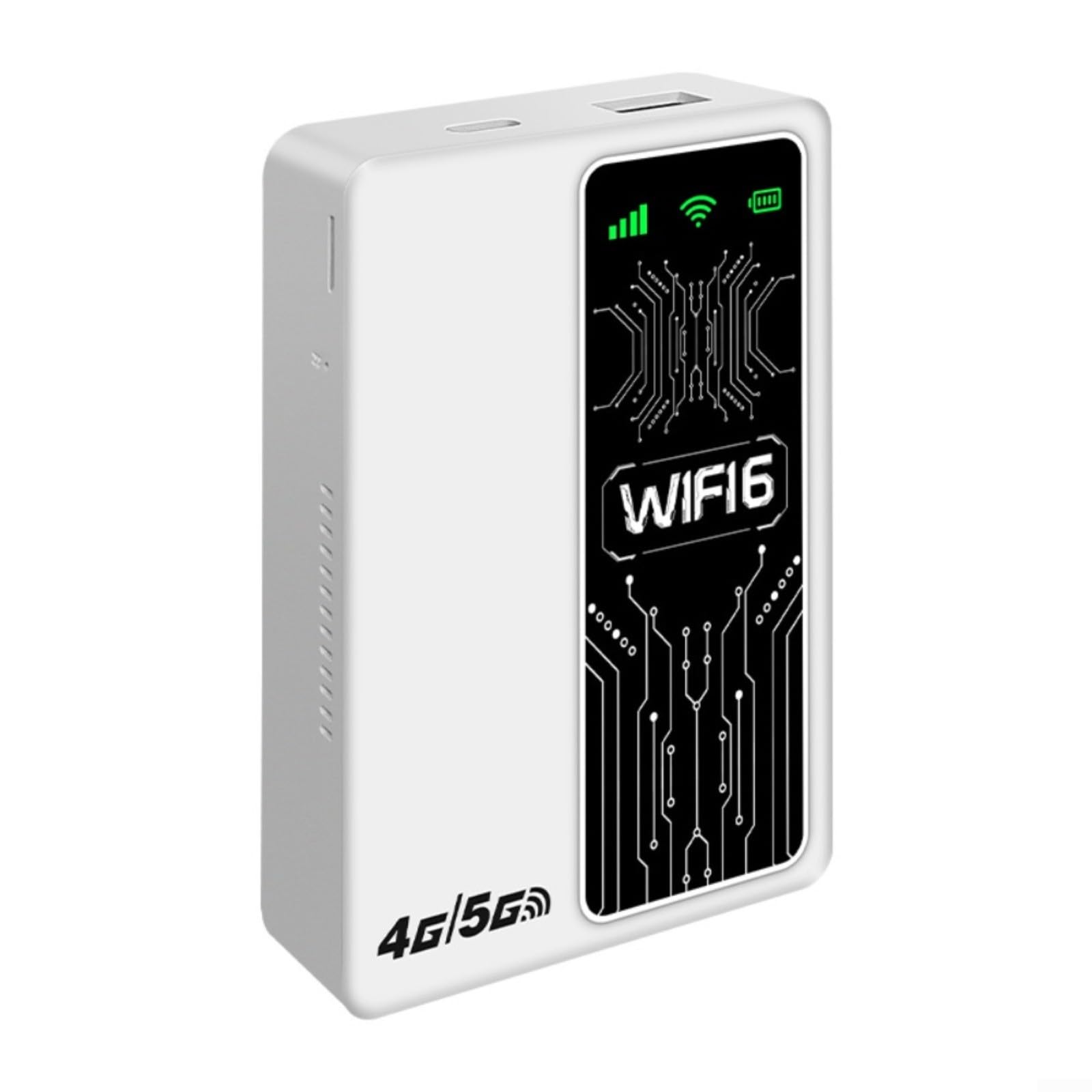 Router WiFi portátil 4G 5G LTE | Punto de acceso de banda ancha móvil de alta velocidad de 300 Mbps | Conectividad inalámbrica de tarjeta SIM para viajes, trabajo remoto, juegos y transmisión