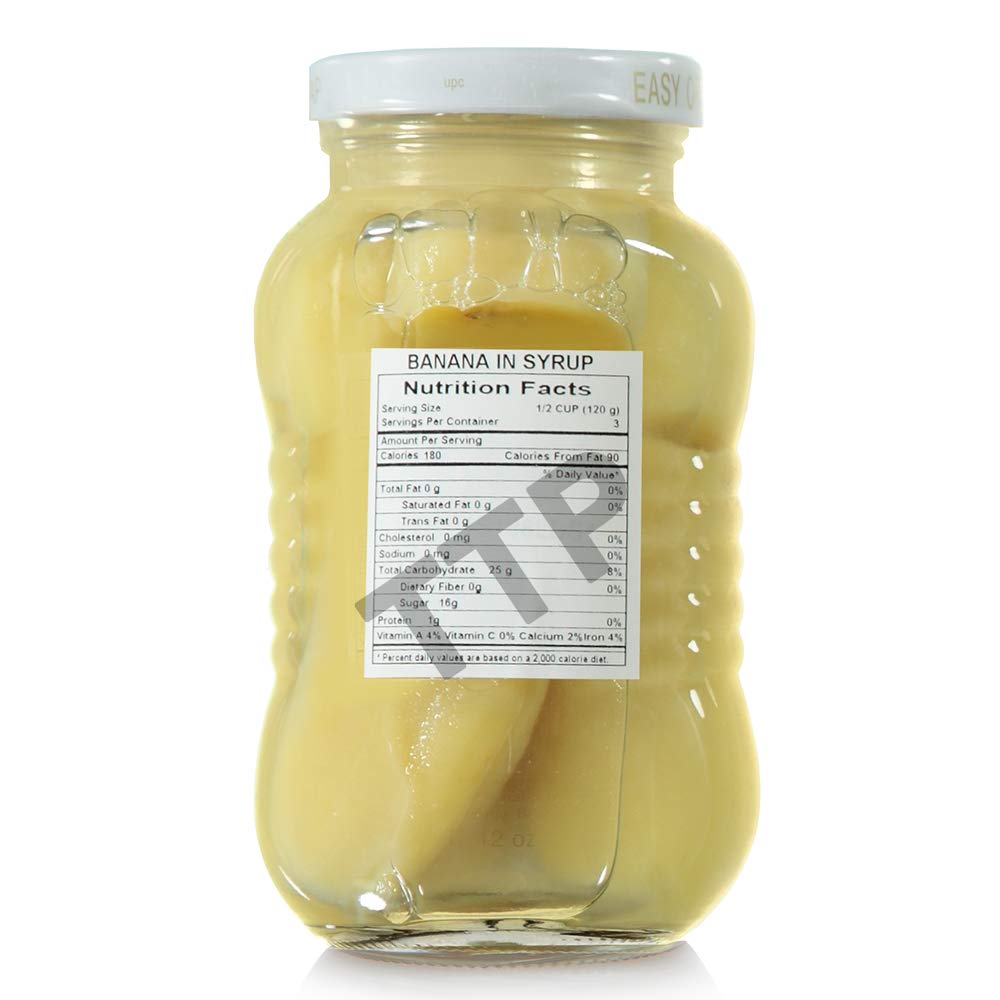 Florence Jarred Gel and Beans in Syrup (Banana, 2 Pack)