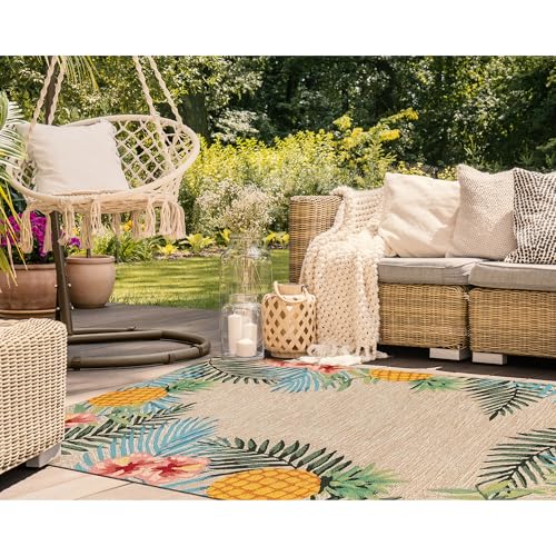Tapete Liora Manne Ravella Tropical 5' x 7'6"