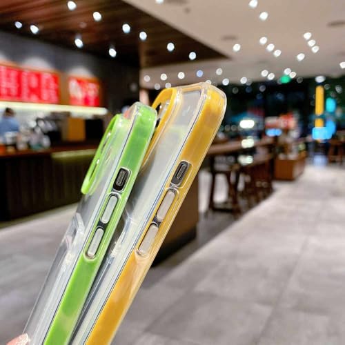 Coque TPU iPhone 12 Pro Max transparente avec contour solide - 3