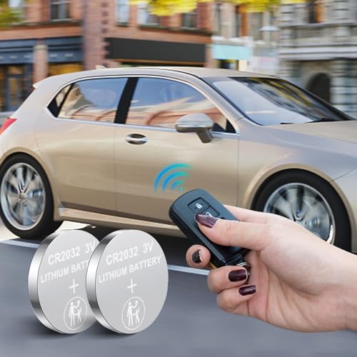 CR2032 3V Lithium Battery(5pcs)-Coin & Button Cell for Apple Airtag/Car Remote/Key Fobs/Glucose Monitor/Candles/Watches/Scales/Doorbell/Intelligent Sensors/3Volt 2032 Battery Replacement - Image 3