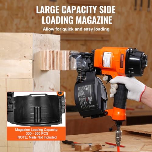 VEVOR MCN55 Coil Siding Nailer