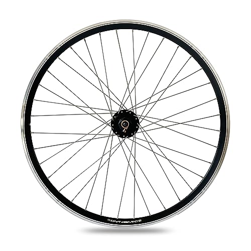 XB3 Vorderrad 28 Zoll Nabendynamo Shimano Hohlkammerfelge Laufrad für Felgenbremse, Schwarz XB3 Vorderrad 28 Zoll Nabendynamo Shimano Hohlkammerfelge Laufrad für Felgenbremse, Schwarz