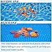 4.5 x 4.5 FT Solar Hot Tub Spa Bubble Covers Blanket for Square Inflatable Spa Pool Hot Tub 12mil Square Hot Tub Thermal Blanket Blue