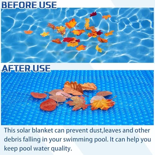 Cubre Piscina Térmico Solar 6x6 FT Azul miniatura 4
