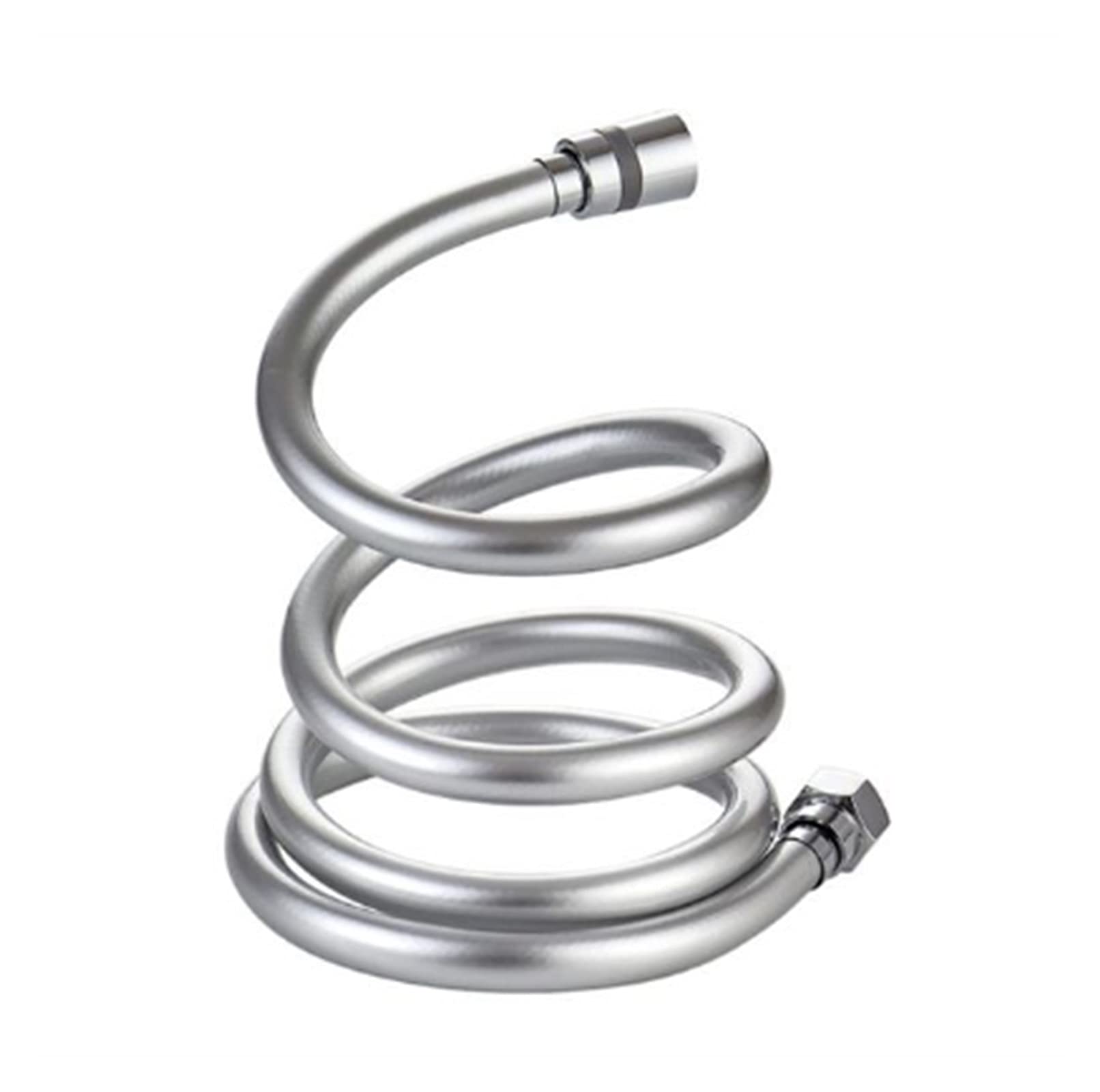 Tuyaux de plomberie, tuyau de chauffe-eau, tuyau de douche flexible, tuyau de douche lisse de 1,5/2/3 m, tête portative épaississante haute pression, flexible anti-enroulement adapté aux pièces de bai