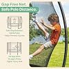 Trampolín JoyBerri para Exterior – con Luces LED, Red, Escalera, Certificado ASTM | 8 pies 10 pies 12 pies 14 pies 15 pies 16 pies, capacidad de 450 lb, niños y adultos, acero antioxidante, red + escalera + estacas, protección de 5 años 4