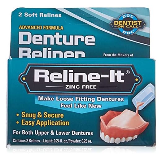 D.O.C. Reline-It Advanced Denture Reliner Kit