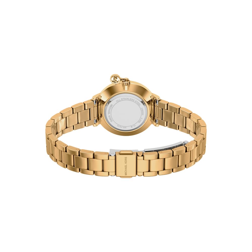 Michael Kors Pyper Donna Orologio 32MM in acciaio inossidabile color oro, MK7616