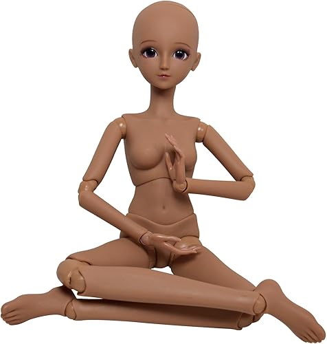 Miniatura 4 de Proudoll 1/3 BJD Muñeca Tan Skin Personalizada Cuerpo de Muñeca Negro 23.6 in 24 Pulgadas Bola articulada SD Muñecas Articuladas Articulaciones