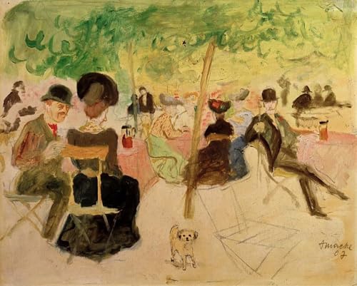 Impression sur toile August Macke 60x90 | Peinture moderne haute définition