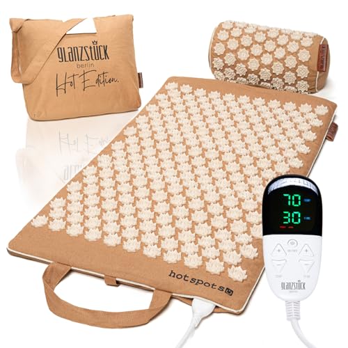Glanzstück Berlin® Health Collection: XL Akupressurmatte Set...