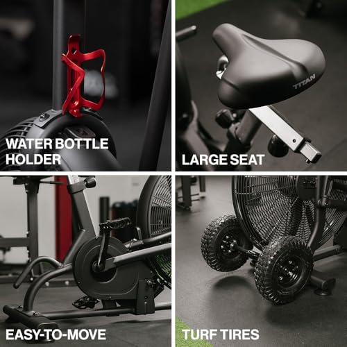 Titan Fitness Steel Fan Bike