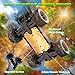1:16 Scale All Terrain Fast RC Cars, 40KM/H High Speed 4WD Remote Control Car with 2 Rechargeable Batteries, 4X4 Off Road Monster Truck, 2.4GHz Electric Vehicle Toys Gifts for Kids and Adults