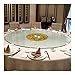 Lazy Susan per tavolo da pranzo girevole girevole girevole in vetro temperato pesante piatto serving piatto rotondo trasparente vassoio rotante 50cm ~ 100 cm (20in ~ 39in) (Size : 50cm(20inch))