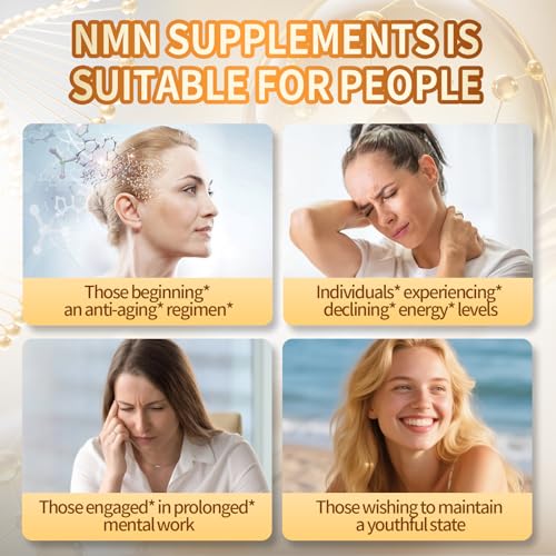 15-in-1 Liposomal NMN Supplement, 2000mg per* Serving*, 120 Day Supply, 99% Pure, NAD+ NMNH Alternative with Nicotinamide Mononucleotide, Resveratrol, TMG, CoQ10, Quercetin & Glutathione, 120 Capsules — view 6