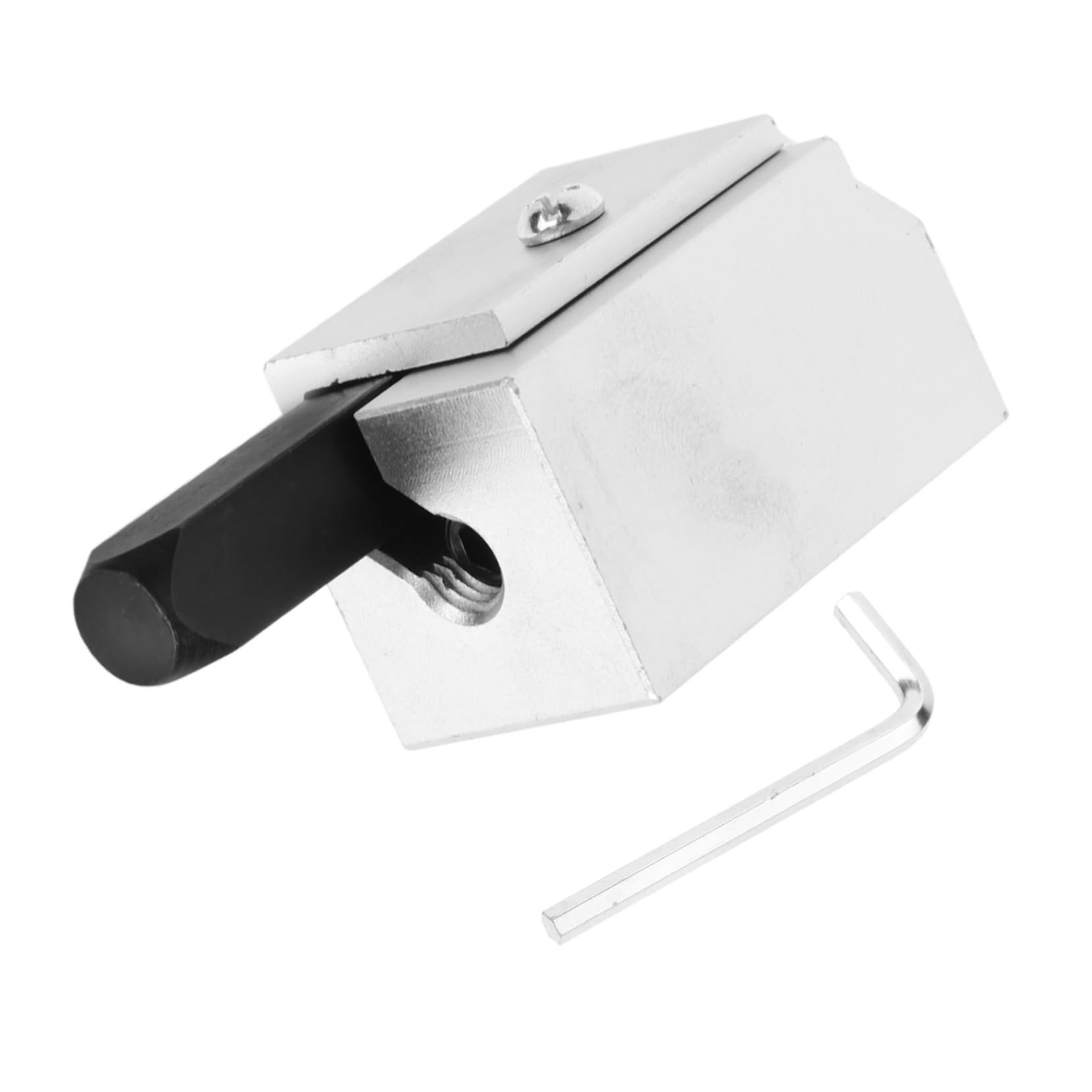 SHINEOFI 3 Pezzi Jacking angolare destro porta piazza mortasare lavoro di legno strumento per scalpellare il legno scalpello per serratura scalpello d'angolo Metallo Silver