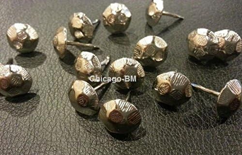 B.C. Upholstery Decorative Nails - CS No. 6901-NP 1/2 - Oxford Nickel Plated - 7/16 D x 1/2 L (500 Count)