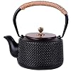 Teekannen Zuhause Infuser Keramik 1.0L Gusseisen Tee Topf Tee Kessel Gusseisen Teesieb und einem vollständig emaillierten Innenraum XMJ