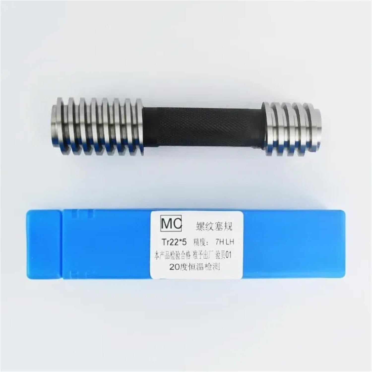 1Pcs Tr Trapezoidal Thread Gauge 7H/8H TR8/10/12/14/16/18/20 Measure Tool(Tr9X2 7H)