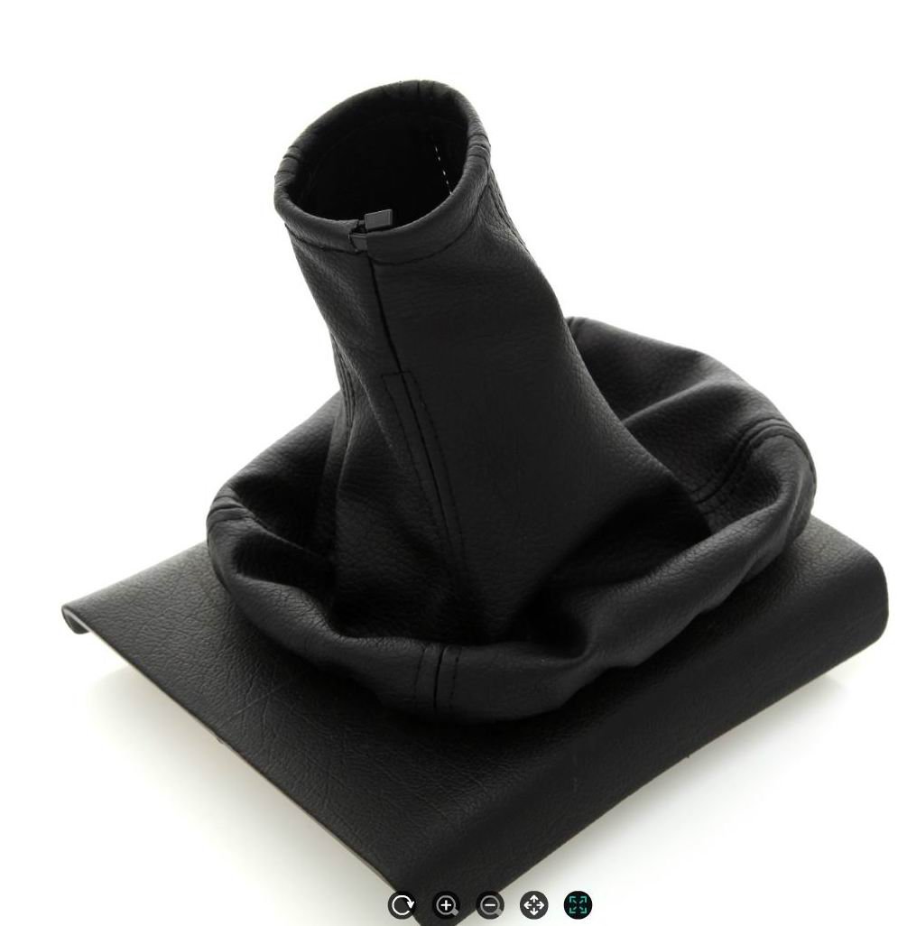 Soufflet Levier De Vitesses En Cuir Véritable Pour Opel Corsa A, B, C, D - Noir, Couture Noire, Remplacement Facile