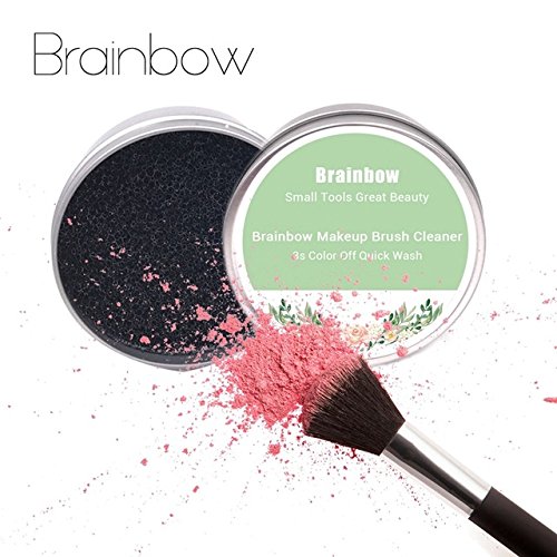 Brainbow Quick Color Off Makeup Brush Cleaner Sponge Remover Color From